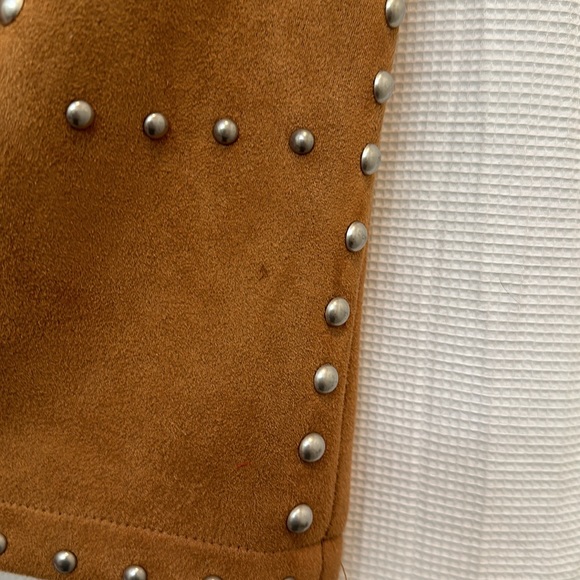 TOBI Studded Faux Suede skirt - Picture 5 of 6
